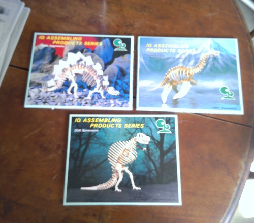 Wooden model kits - 3d,