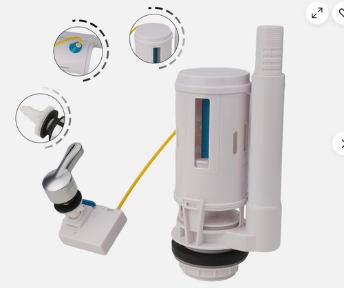 Toilet cistern flush valve - toilet,