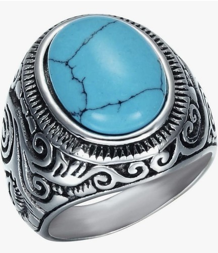 Vintage onyx stone - stone, rings