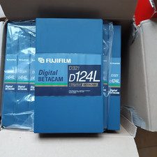 FUJIFILM D124L DIGITAL BETACAM VIDEOTAPE - Brand New, Never Used