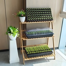 10x Plastic Seed Trays Garden