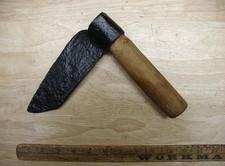 Antique Blacksmith Hand Forged Froe,1lb. 9.3oz.Shingle Making,Awesome Patina!