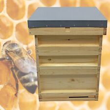 National Bee Hive Pine Bee Keeping 2 Super 1 Brood Beekeeping Beehive Apiary