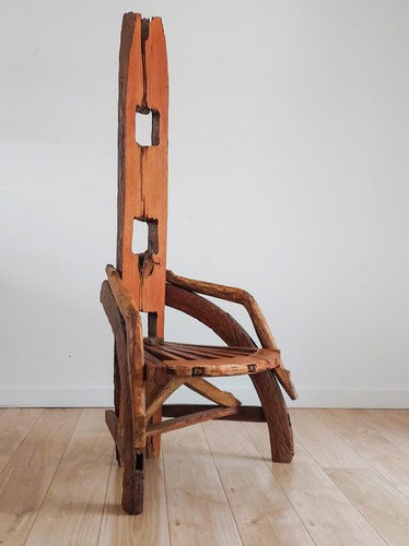 Mid century sculptural olive - century,