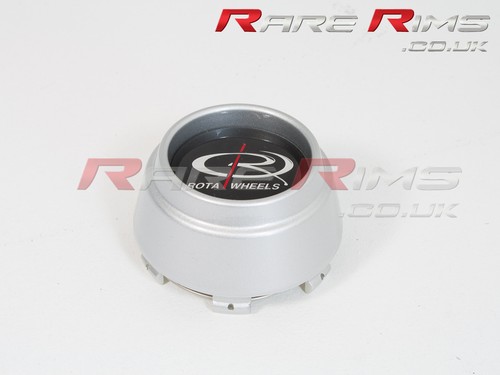 Rota alloys centre - cap, silver