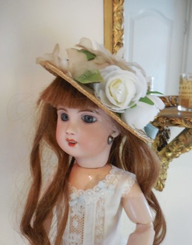 Pretty vintage straw - pretty, hat