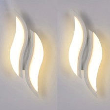 2X Modern LED Wall Light 12W