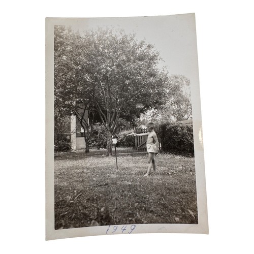 1940s boy playing - boy, cap