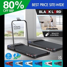BLACK LORD Treadmill Electric Home Gym Exercise Run Machine Fitness