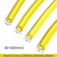 Petrol Fuel Gas Line Pipe Tube Mower Strimmer Chainsaw Hose Oil Resistant 60CM