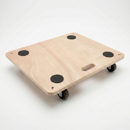 Wooden dolly trolley wheels - trolley, on