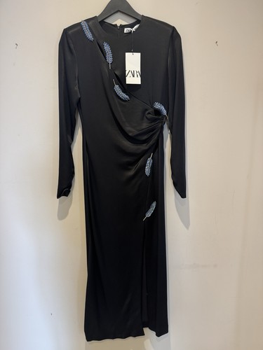 Zara evening dress black - dress, blue