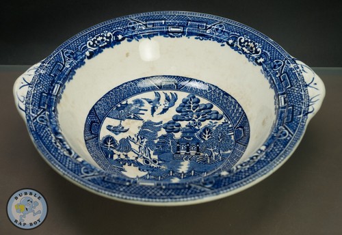 Antique staffordshire willow - antique,