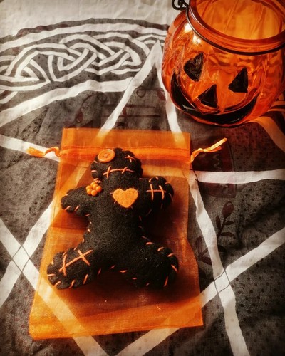 Hand crafted voodoo doll - crafted, in