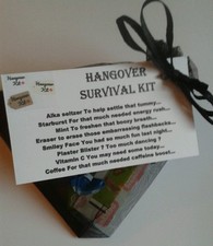 Pre Filled HANGOVER Survival