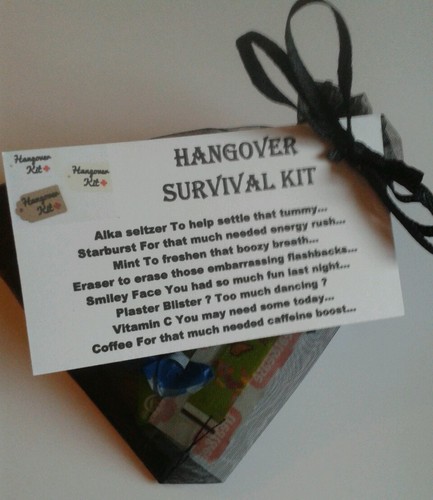 Pre filled hangover survival - pre,