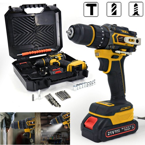 21v cordless brushless - brushless, combi