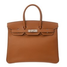 HERMES Birkin 35 Gold, F Stamp