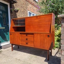 Danish Mid-Century Teak Bureau