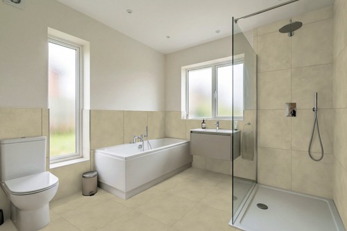 Beige cream stone - effect, matt