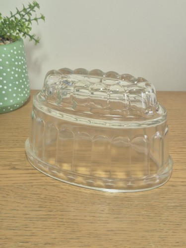 Vintage pressed glass - glass, jelly