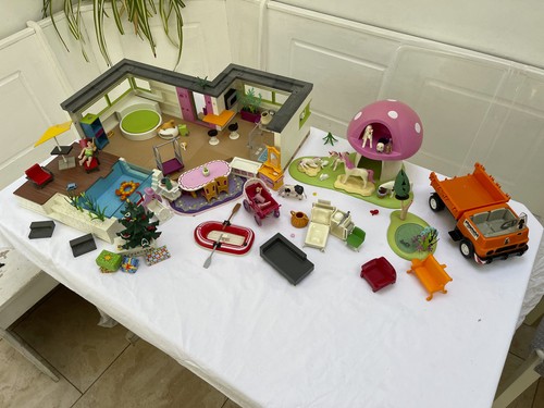 Playmobil villa pool with - playmobil, &