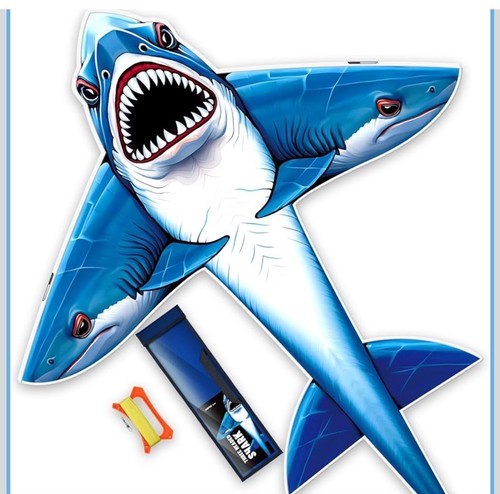 Headed shark complete - shark,,