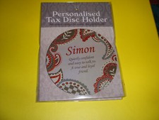 TAX DISC  HOLDER.. (MAGNETIC