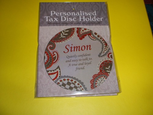 Tax disc holder - tax,