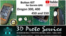 Garmin Oregon 300 400 450 550 On/Off Power Button Rep Kit (Silicone-Waterproof)