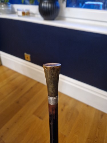 Antique walking stick cane - antique,