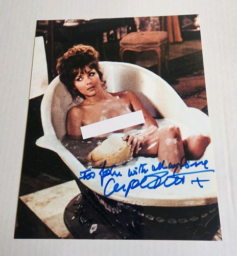 Ingrid pitt autographed - pitt,