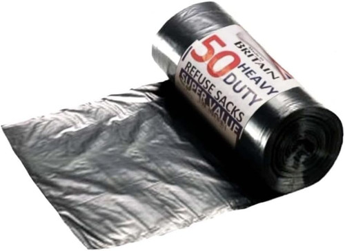 Heavy duty black refuse - duty,