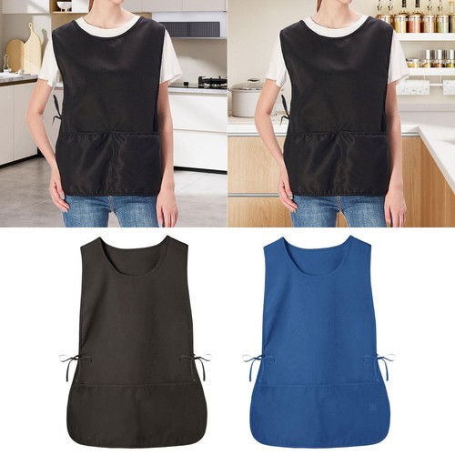 Tall bib apron - apron, pockets