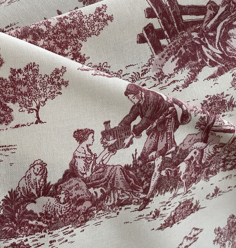 Toile jouy printed - jouy,