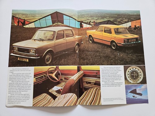 Simca 1000 sales brochure 1977 - simca,