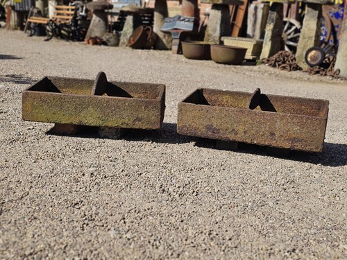 Antique pair cast - cast, iron