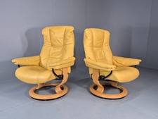 2 Stressless Swivel Recliner