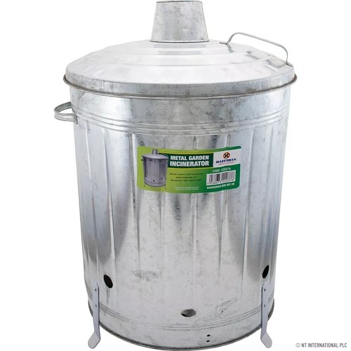 Medium incinerator galvanised - medium,
