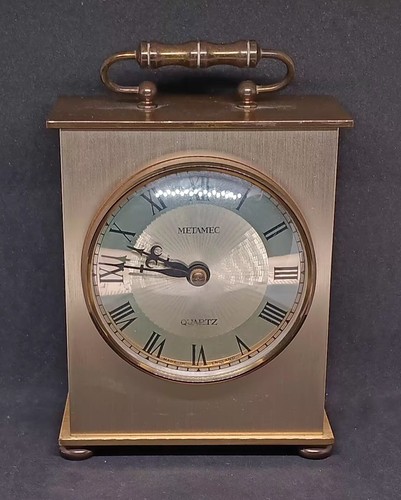 Metamec quartz carriage - metamec, clock