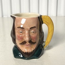 Lancaster Sandland Pottery Character Jug / William Shakespeare