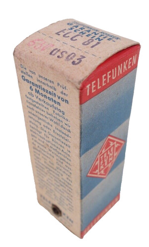Ecc81 12at7 telefunken - ecc81,