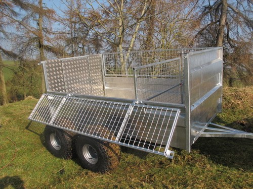 Tandem axle atv trailer 7x4 - atv, trailer.