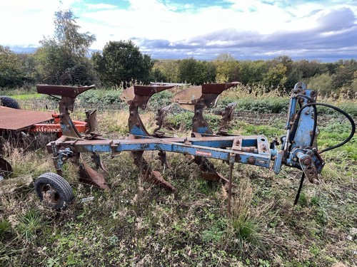 Plough furrow ransomes - plough,