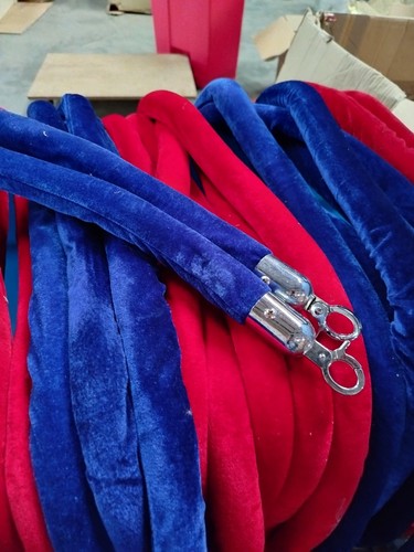 Velvet barrier ropes - velvet,