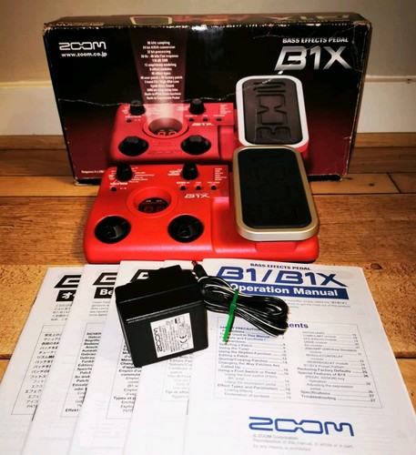 Zoom b1x bass effects - b1x,