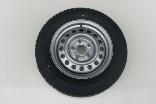 Caravan wheel and - and, tyre