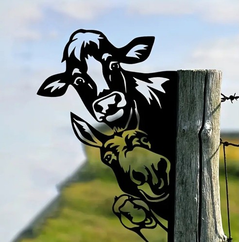 Cow donkey duck head - duck,