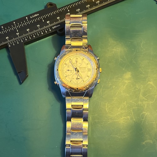 Seiko 7t32 6m59 chronograph - seiko,