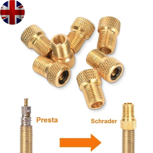 Brass adaptor presta to - 2,